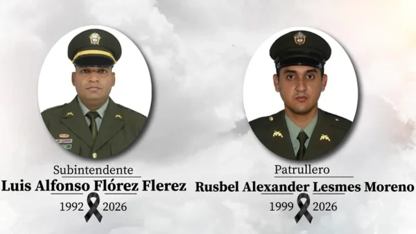 "Los invitaron a una bebida": Policía da detalles del asesinato de dos uniformados en Caquetá "Los invitaron a una bebida": Policía da detalles del asesinato de dos uniformados en Caquetá