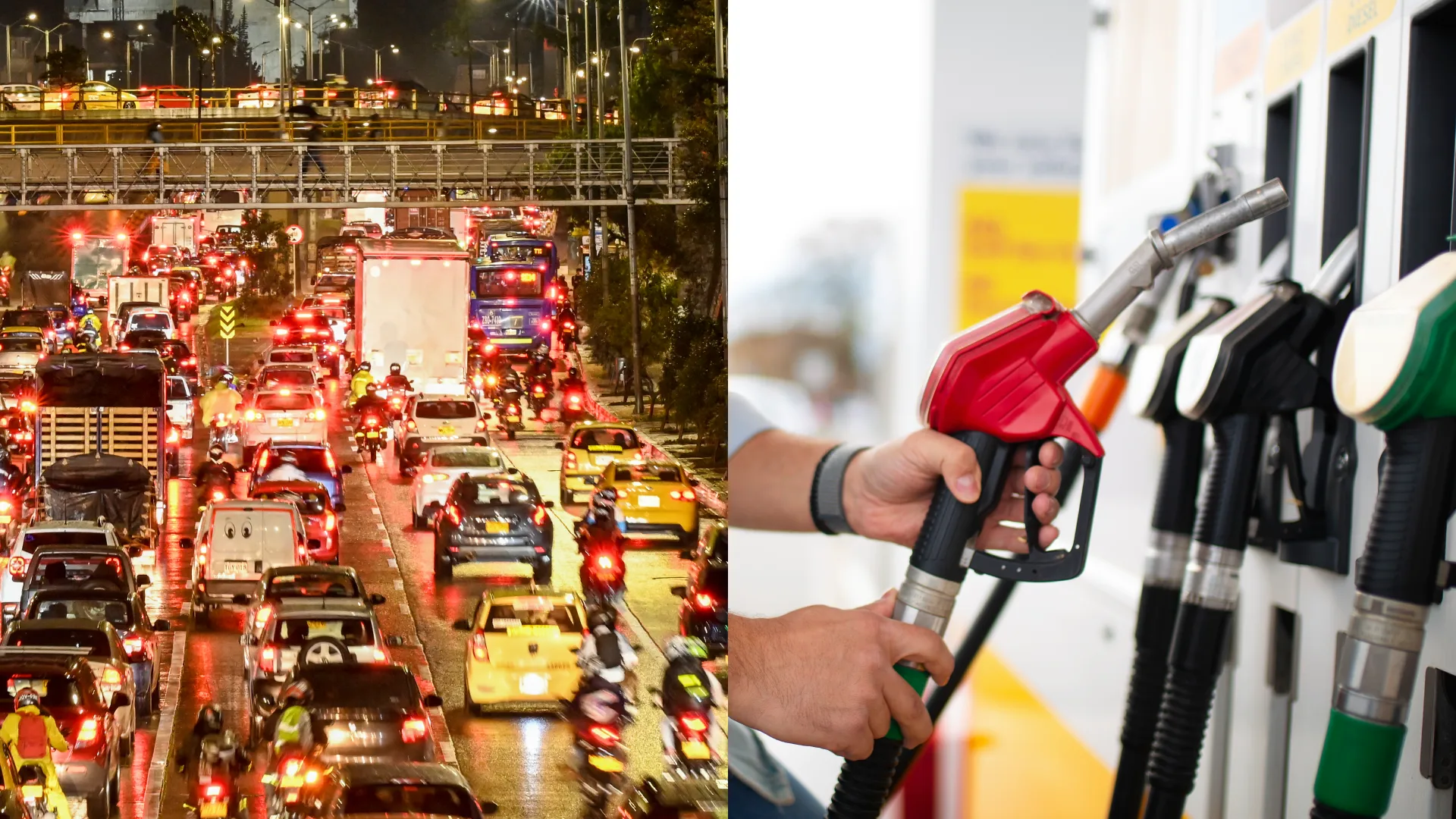 Estación de servicio vehículos en Bogotá
