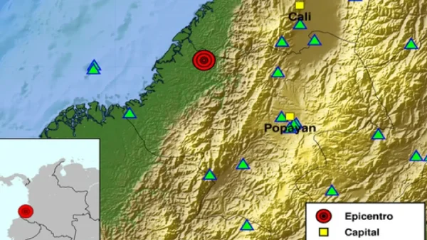 ¡Volvió a temblar masivamente en Colombia hoy 7 de enero de 2026! Esto se reportó