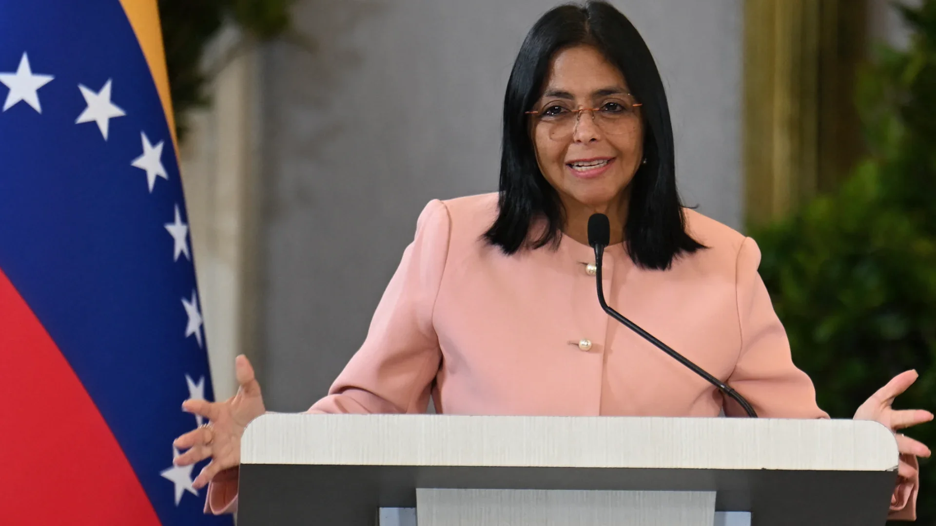 Delcy Rodríguez presidenta e de Venezuela (1)