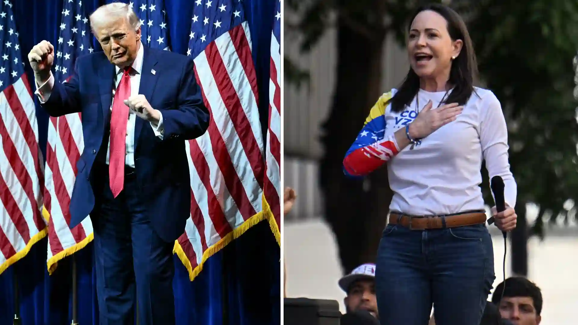Donald Trump reveló cuándo se reunirá con María Corina Machado en la Casa Blanca