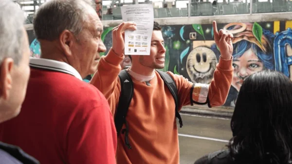 Por colarse en Transmilenio: ciudadanos tuvieron que convertirse en gestores de convivencia durante un día