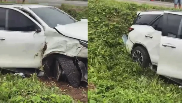 ATENCIÓN: Sebastián Ayala, el también cantante de música popular, sufrió un aparatoso accidente de tránsito