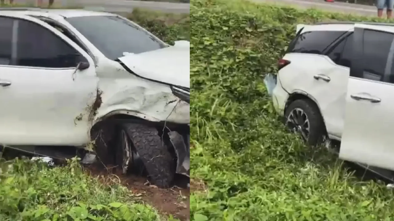 ATENCIÓN: Sebastián Ayala, el también cantante de música popular, sufrió un aparatoso accidente de tránsito
