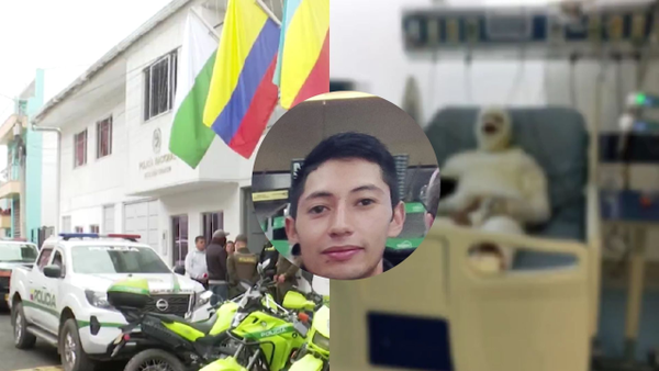 Joven resultó con graves quemaduras al estar bajo custodia policial en Choachí
