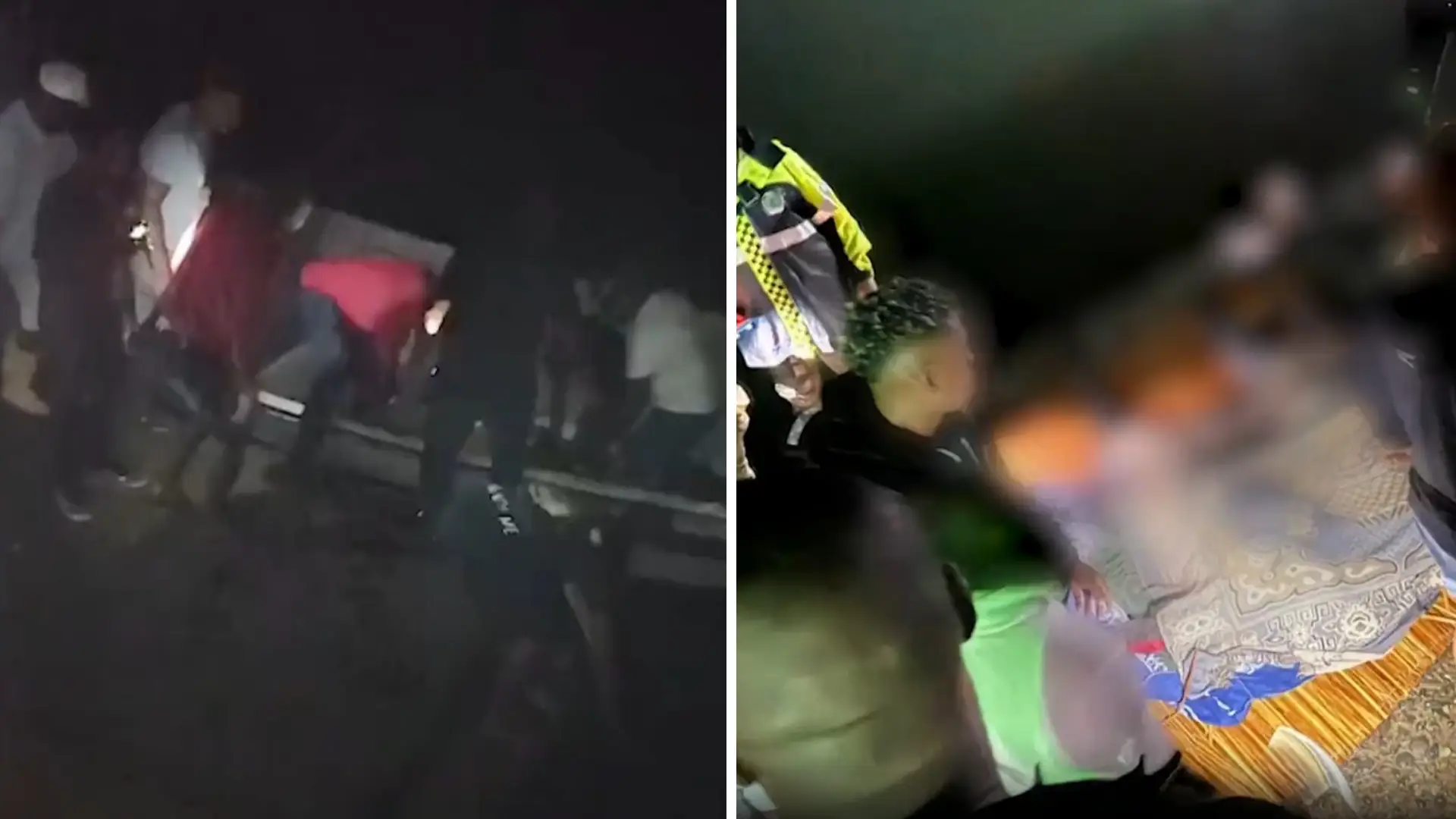 Lanchas colisionaron en Tumaco