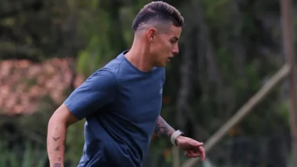 James Rodríguez, sin actividad a cinco meses del Mundial