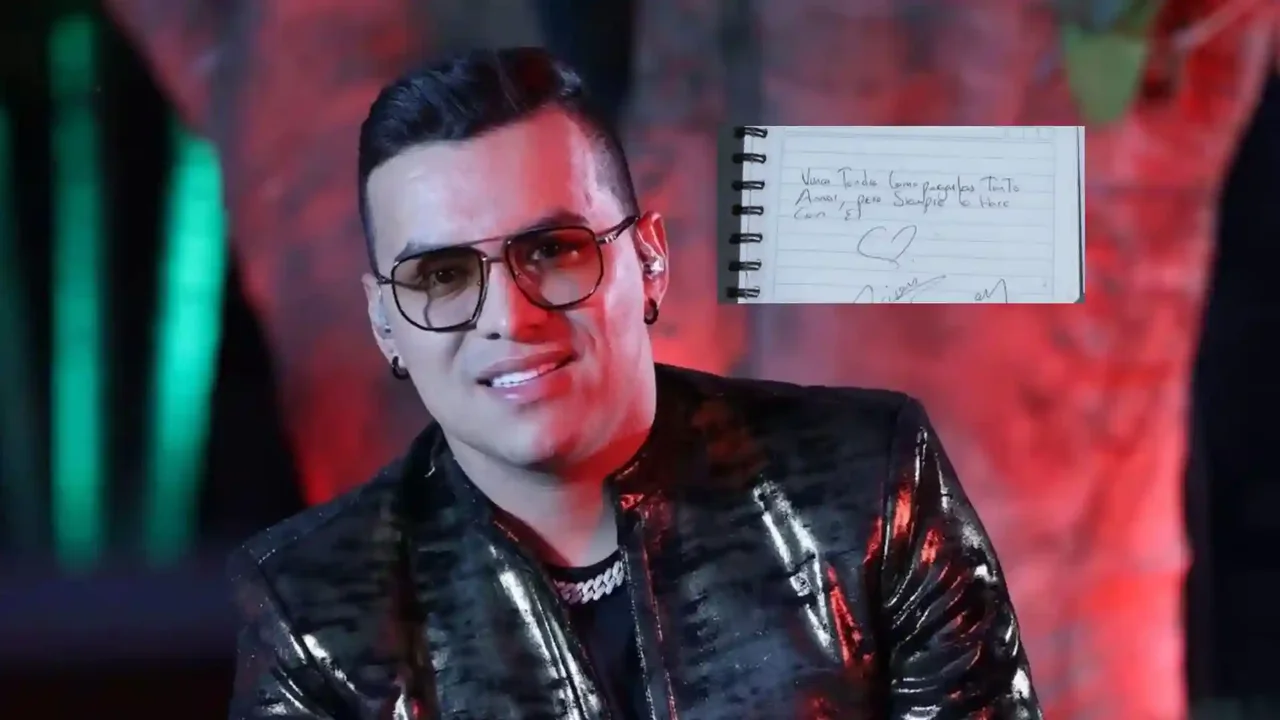 Revelan las cartas que Yeison Jiménez escribió a sus fans de Medellín antes de morir