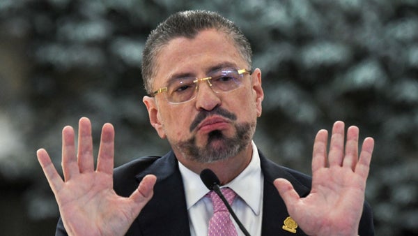 Gobierno de Costa Rica denuncia supuesto plan para asesinar al presidente Rodrigo Chaves