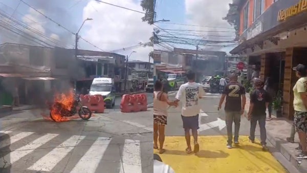 Frustran intento de fleteo en Dosquebradas: un capturado y un prófugo
