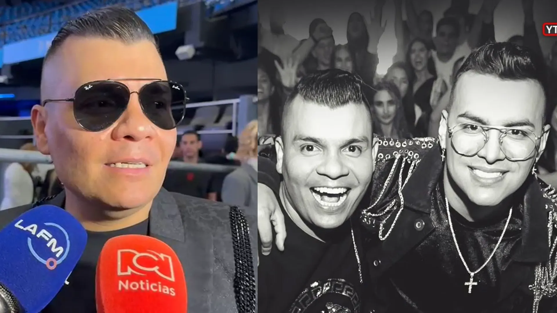 Alzate junto a Yeison Jiménez