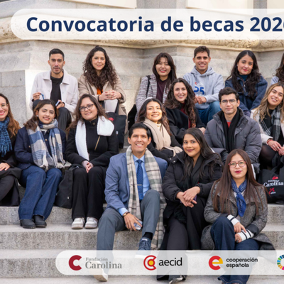 La Fundación Carolina abre 736 becas para estudiar en España en 2026 ...