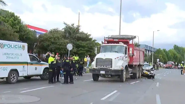 VIDEO | Tres muertos en trágico accidente en la Av. 68 en medio de persecución a ladrones tras un hurto