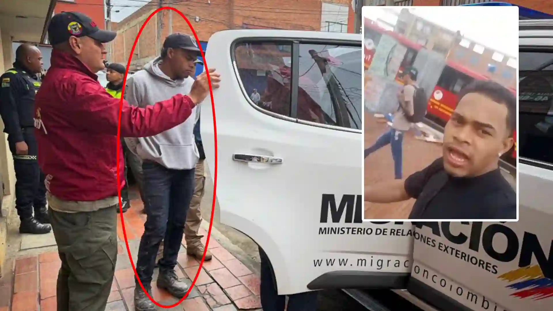 Detienen en Bogotá al extranjero que sembraba terror en redes: “Guarden sus pertenencias”