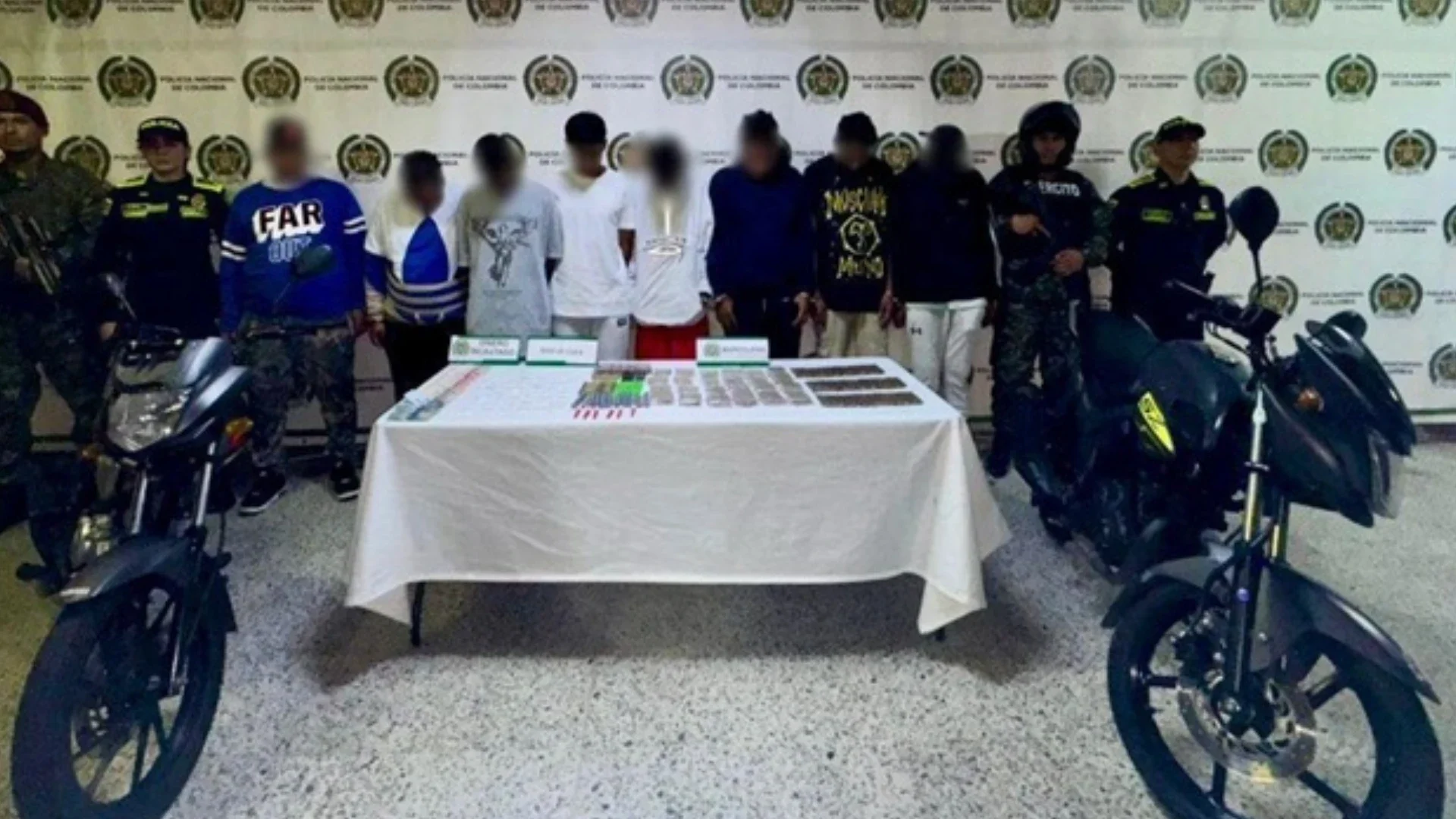 Banda usó jóvenes para vender droga en Medellín.