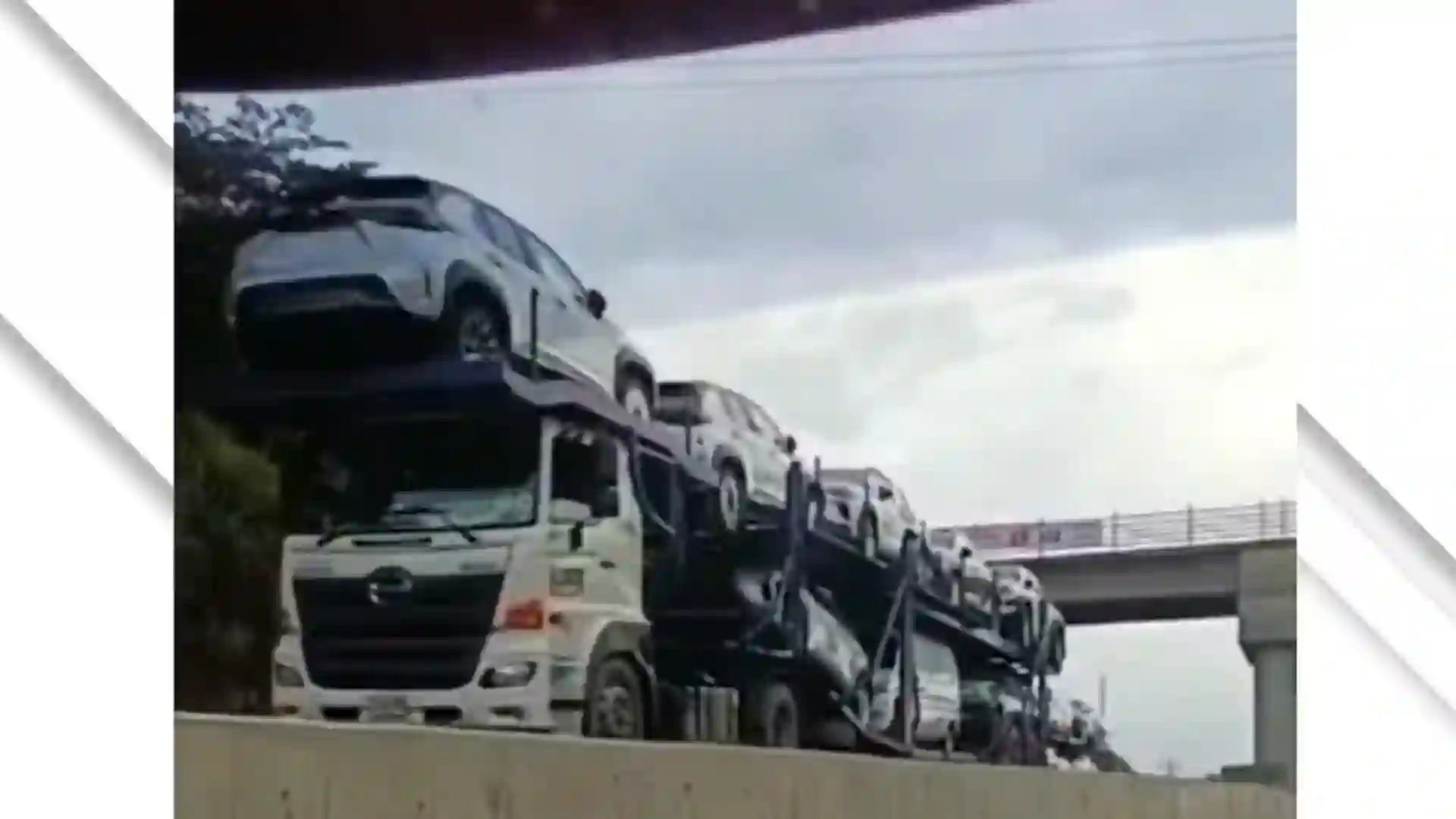 Video del impactante robo de 17 carros cero kilómetros en Cauca: señalan a disidencias