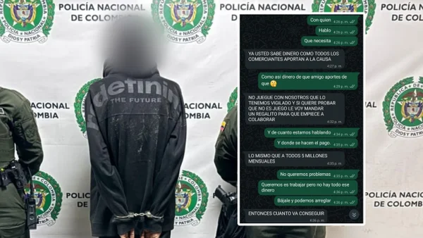 Acabó el reinado del terror de temido extorsionista en Bogotá: tenía azotados a los comerciantes