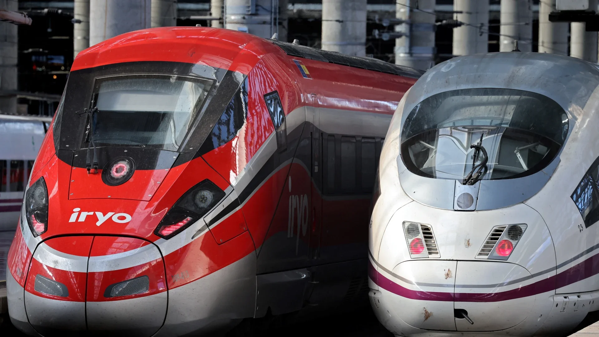 Accidente de trenes en España.