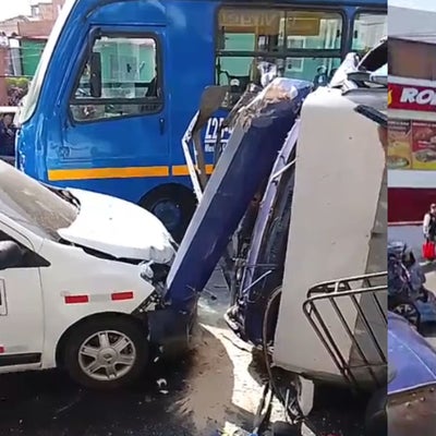 Accidente en Ciudad Bolívar: un muerto y seis heridos en choque ...