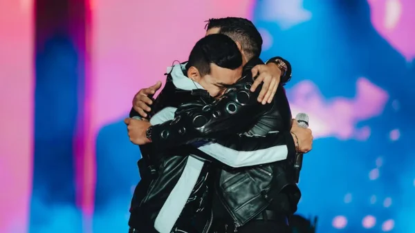 Luis Ángel 'El Flaco' le hizo una promesa a Yeison Jiménez, tras quebrarse en su homenaje en Bogotá