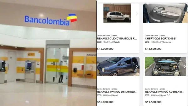 Bancolombia ofrece carros usados en 2026 con precios desde $12 millones: vea el catálogo