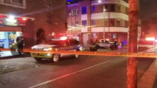 Reportan explosión en el barrio Santa Fe, centro de Bogotá: al menos ocho heridos Reportan explosión en el barrio Santa Fe, centro de Bogotá: al menos ocho heridos