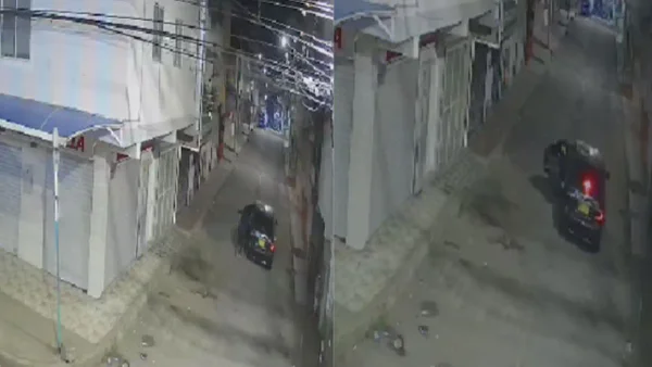 Menor es raptada por un vehículo en medio de un intento de hurto en Floridablanca