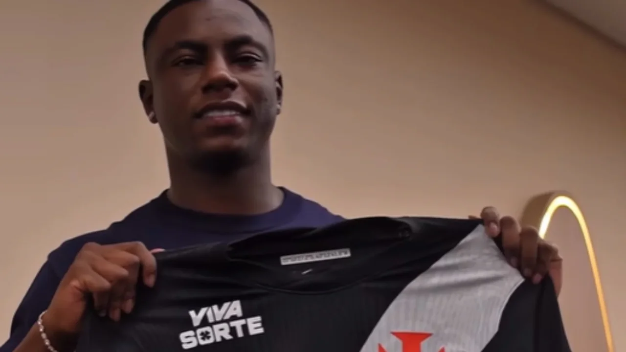 Marino Hinestroza ya se puso la camiseta del Vasco da Gama: así lo presentaron