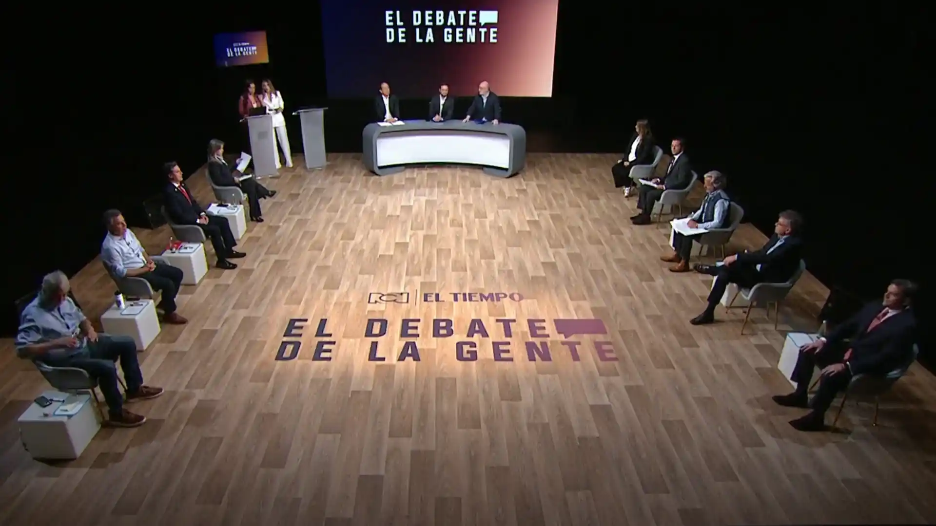 Participe aquí: ¿Qué candidato en El Debate De La Gente está teniendo el mejor desempeño?