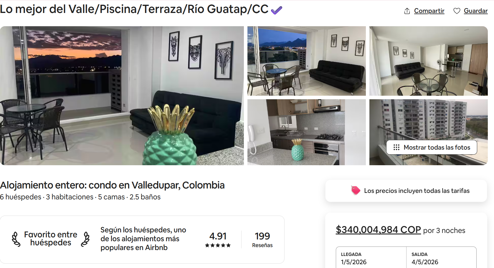 Abuso precios hospedaje Festival Vallenato Valledupar