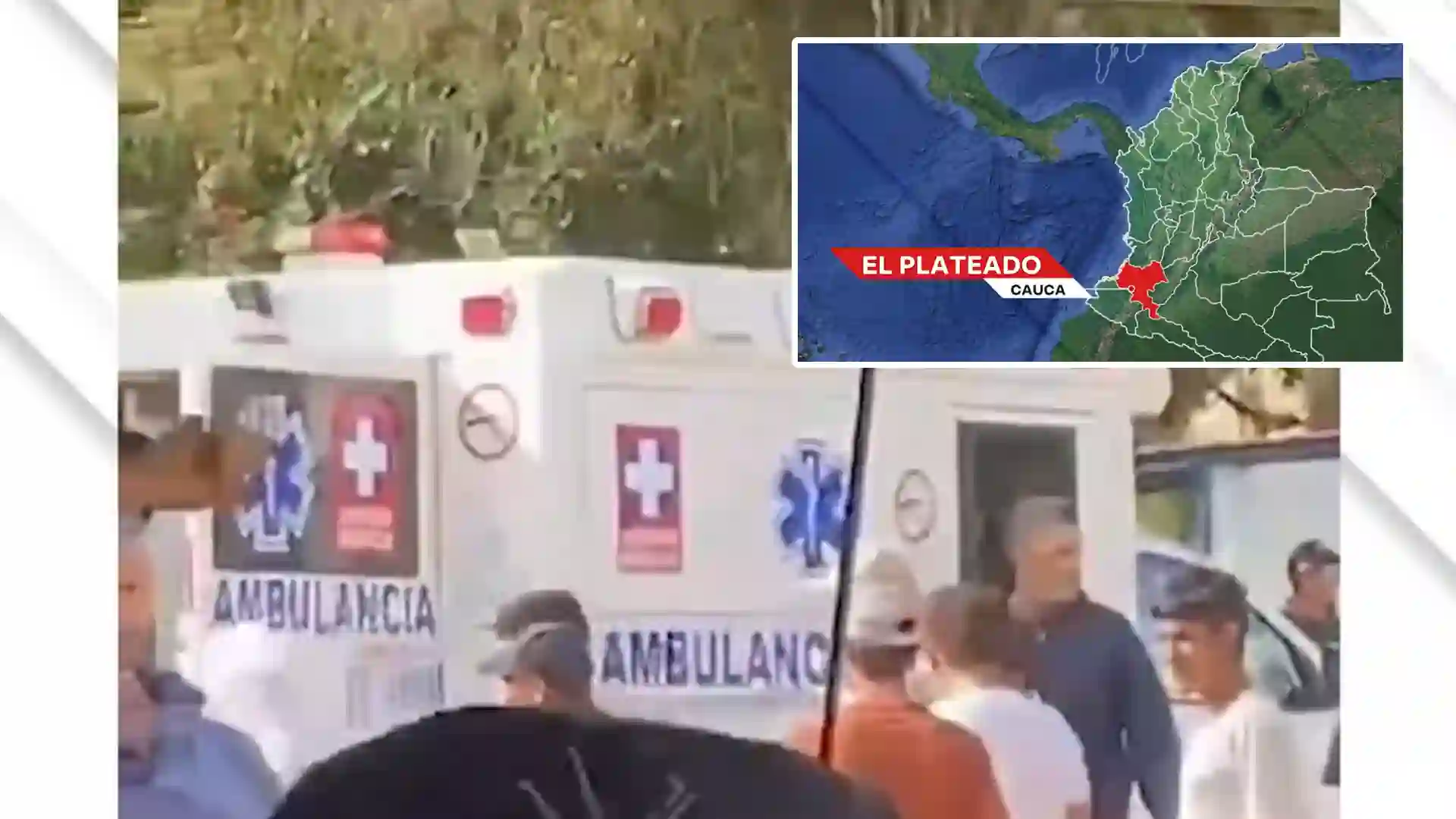 Terror en Cauca: detonación de drones con explosivos dejan un muerto y 15 heridos en El Plateado, Cauca