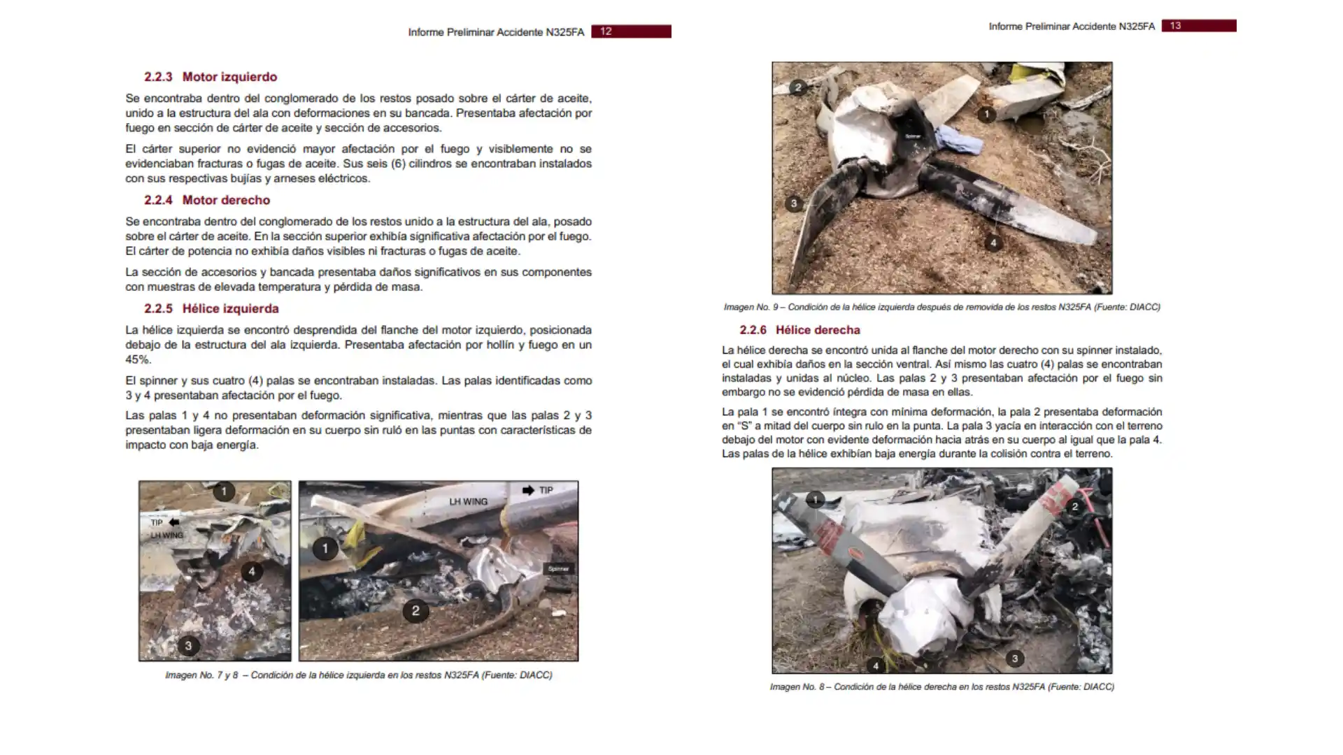 informe accidente Yeison Jimenez