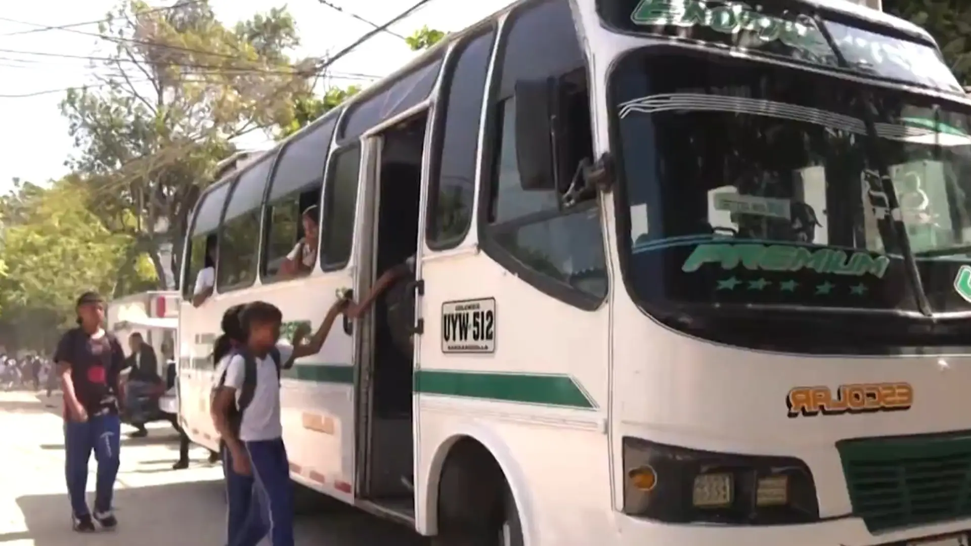 Ruta escolar en Atlántico