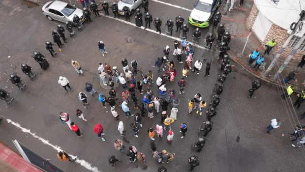 Duro golpe a las bandas que operan en Bogotá: autoridades intervinieron zona crítica