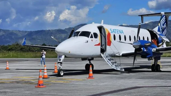 Esta fue la última foto que se tomó en el avión de Satena antes del trágico accidente