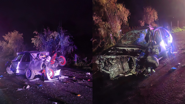 Conductor en aparente estado de embriaguez chocó con una rodada de motos en Boyacá: hay un muerto y diez heridos