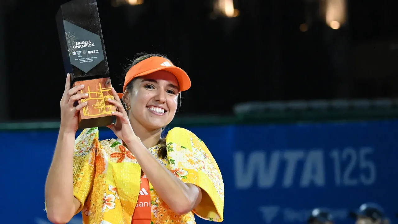 Camila Osorio hace historia al consagrarse campeona del WTA 125 de Manila