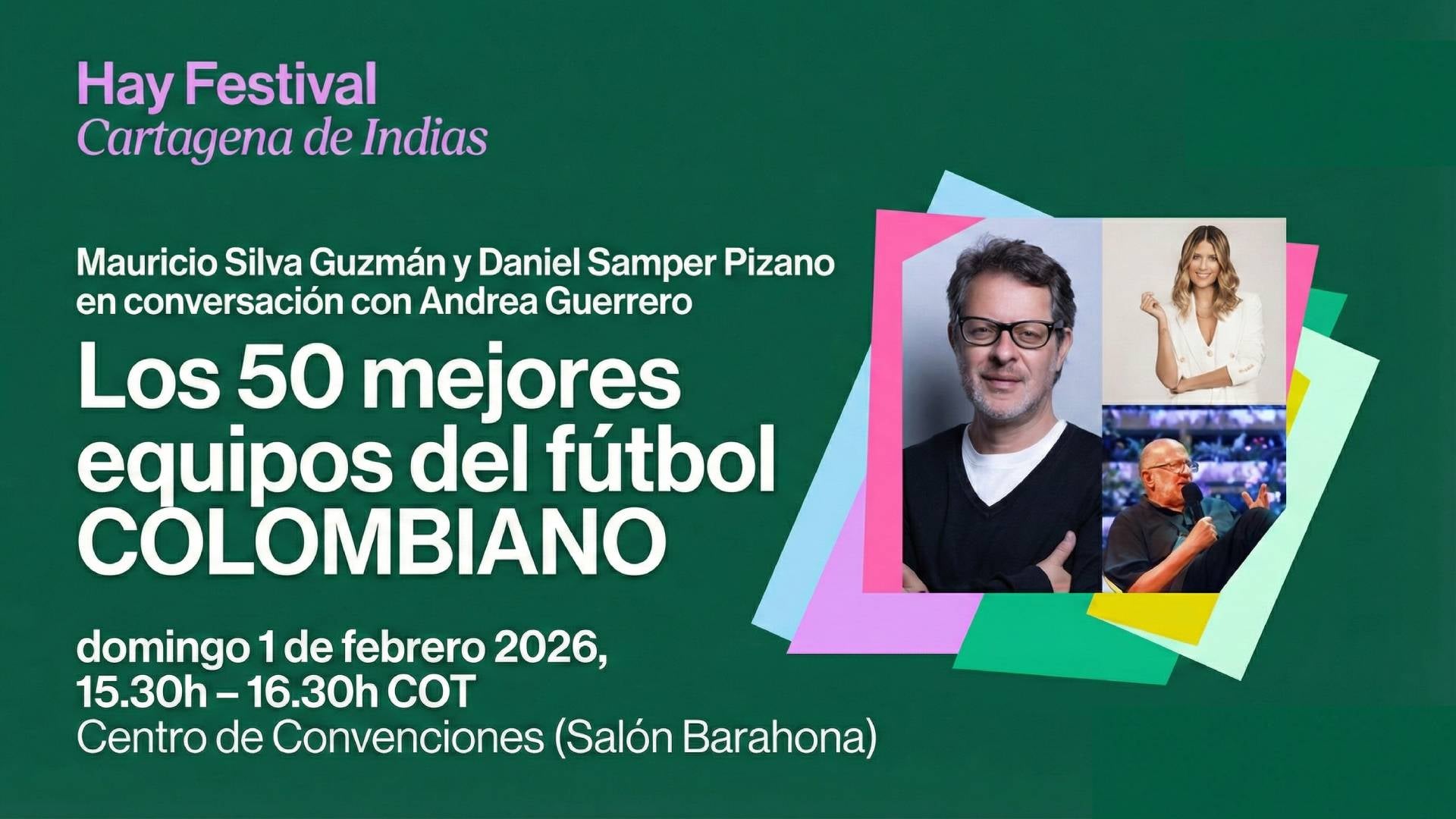 Hay Festival 2026: Los 50 mejores equipos del fútbol colombiano