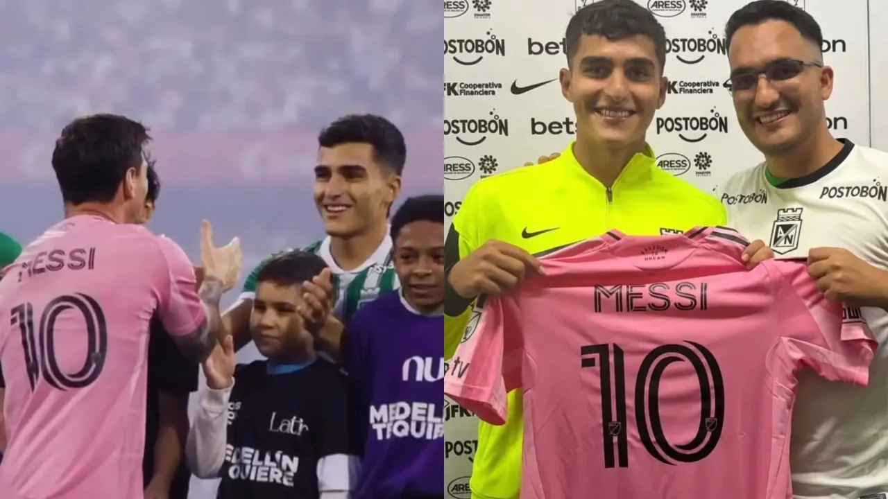 Juan Manuel Rengifo contó los detalles tras quedarse con la camiseta de Lionel Messi