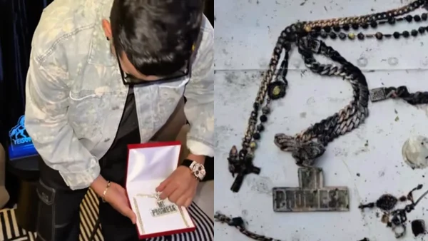 Esto pasó con la costosa cadena de Yeison Jiménez que fue hallada en el lugar del accidente Esto pasó con la costosa cadena de Yeison Jiménez que fue hallada en el lugar del accidente