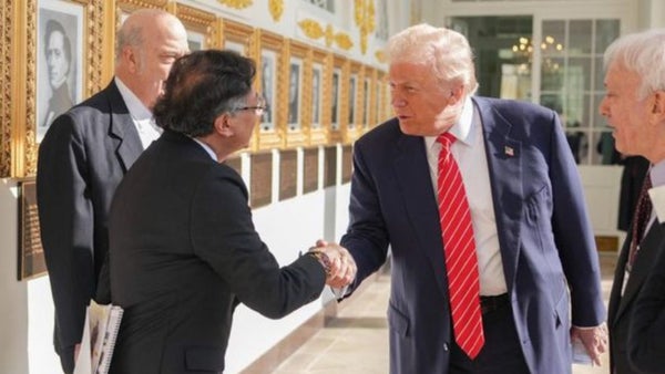 Donald Trump rompió el silencio sobre reunión con Petro: “No éramos los mejores amigos”