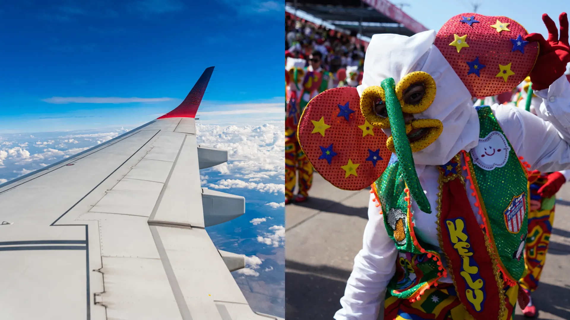 Vuelos para el Carnaval de Barranquilla