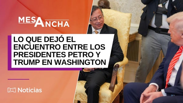 Lo que dejó el encuentro entre los presidentes Gustavo Petro y Donald Trump en Washington