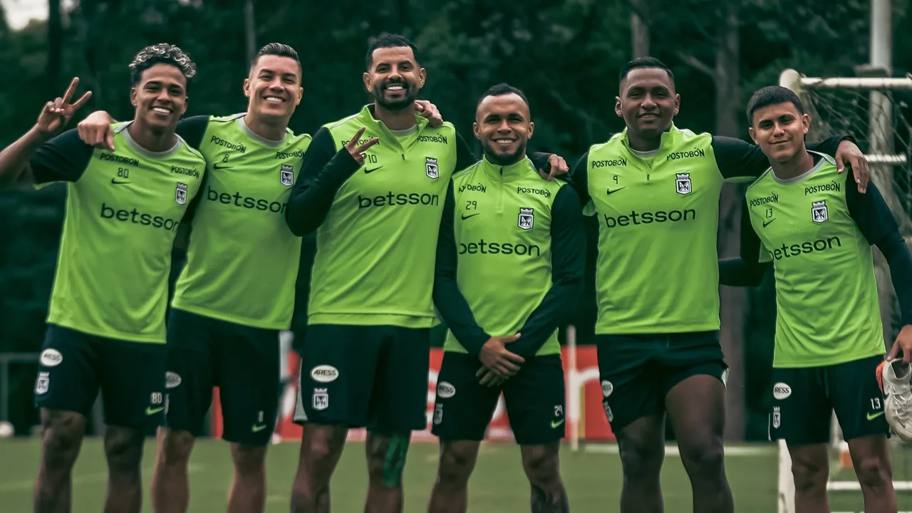 Bajas de última hora para Atlético Nacional contra América de Cali