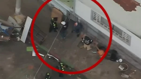 VIDEO | Dron de la Policía destapó expendio de drogas en Bogotá: así se vio toda la maniobra desde el aire