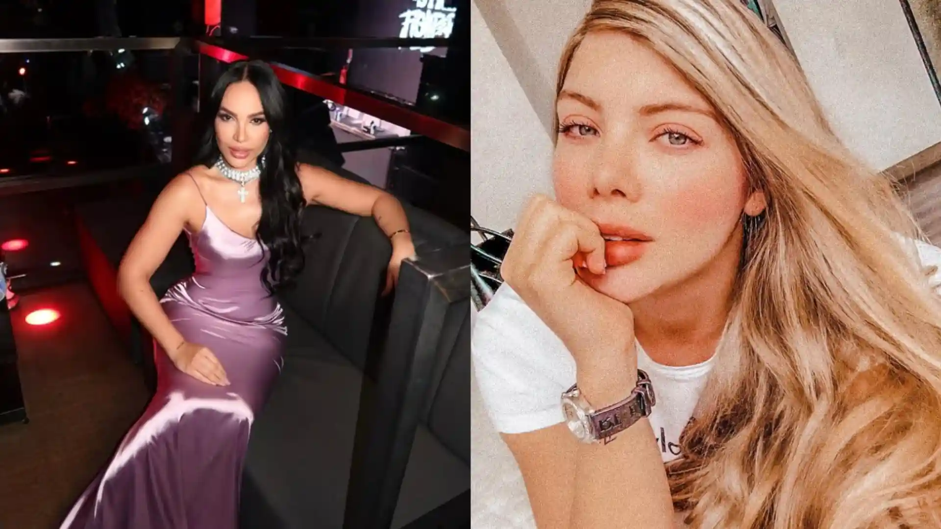 Andrea Valdiri y Sofía Jaramillo