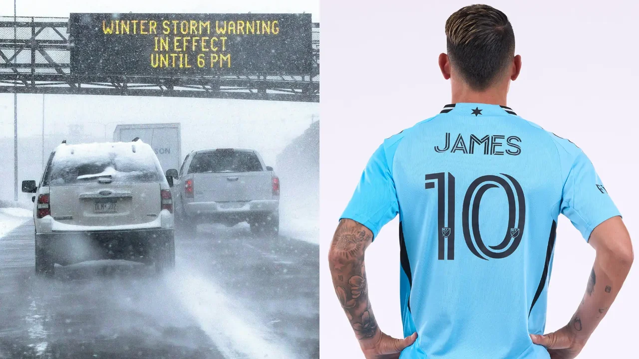 This will be the climate of Minnesota until the World Cup: What did James Rodríguez say about the cold?