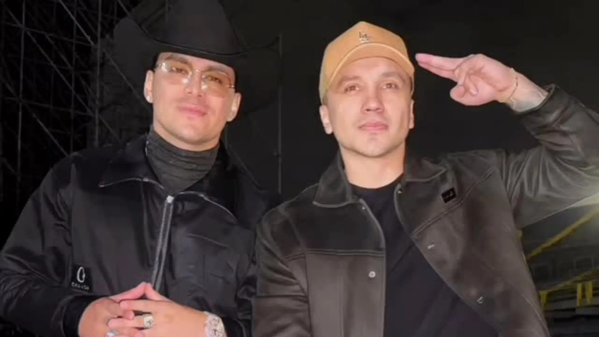 Yeison Jiménez y Georgy Parra