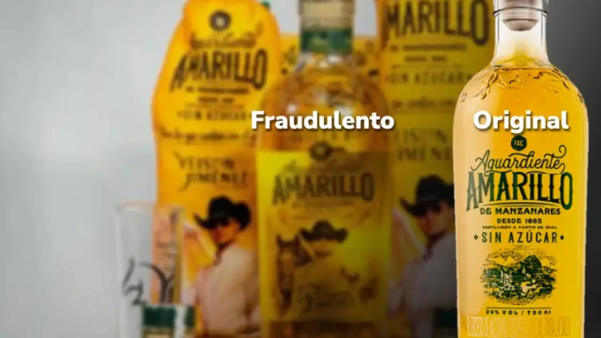 Alerta del Invima por aguardiente amarillo