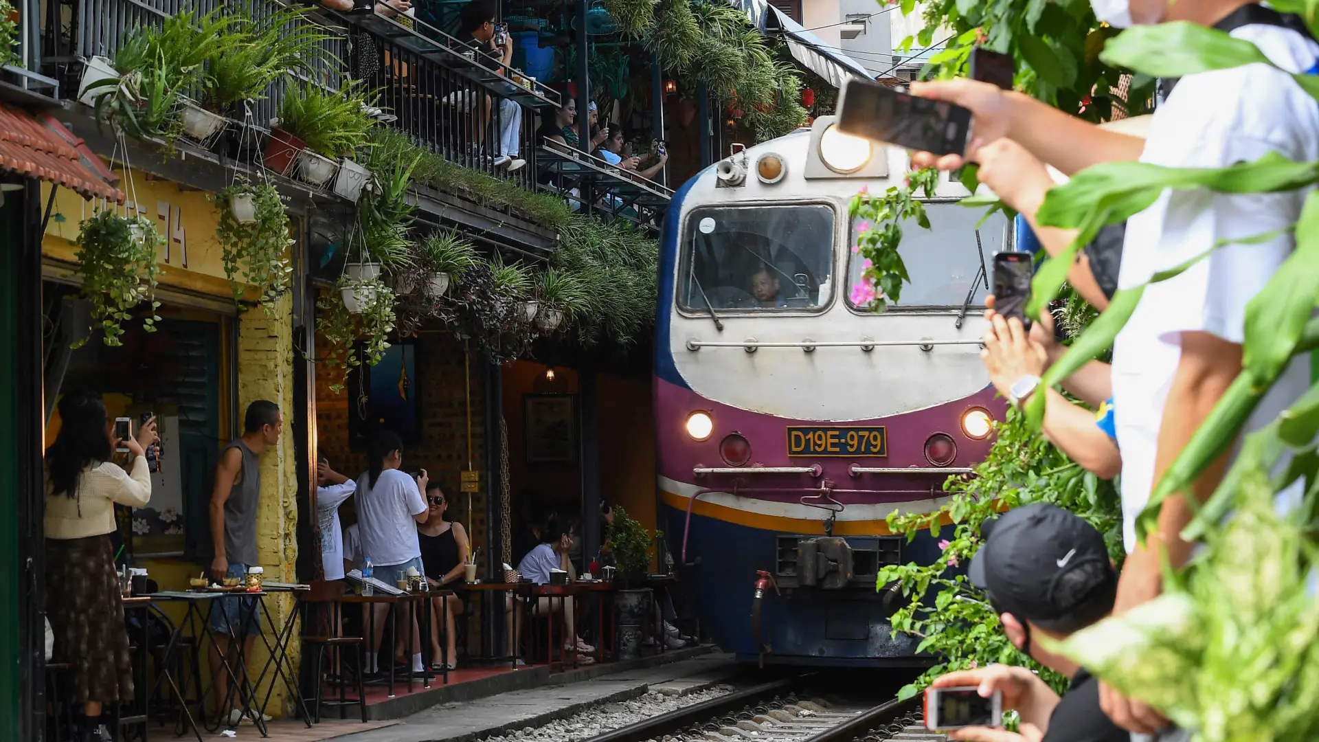 Tren de Hanoi en Vietnam